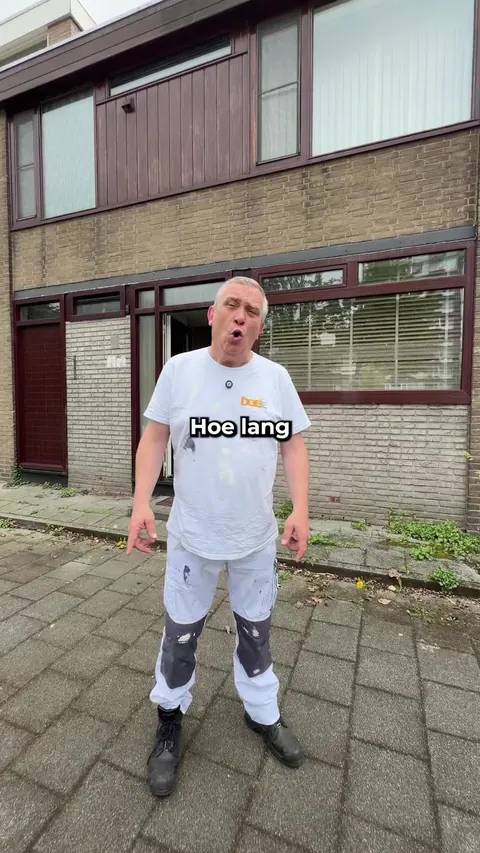 Hoelang duurt latex spuiten in een rijtjeshuis in Rotterdam?