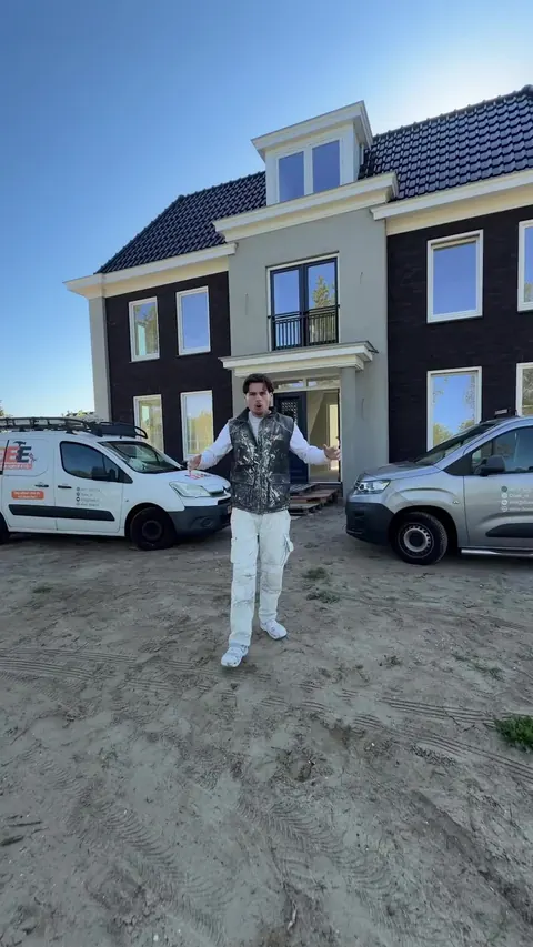 Hoe lang duurt het om een hele villa te latex spuiten?